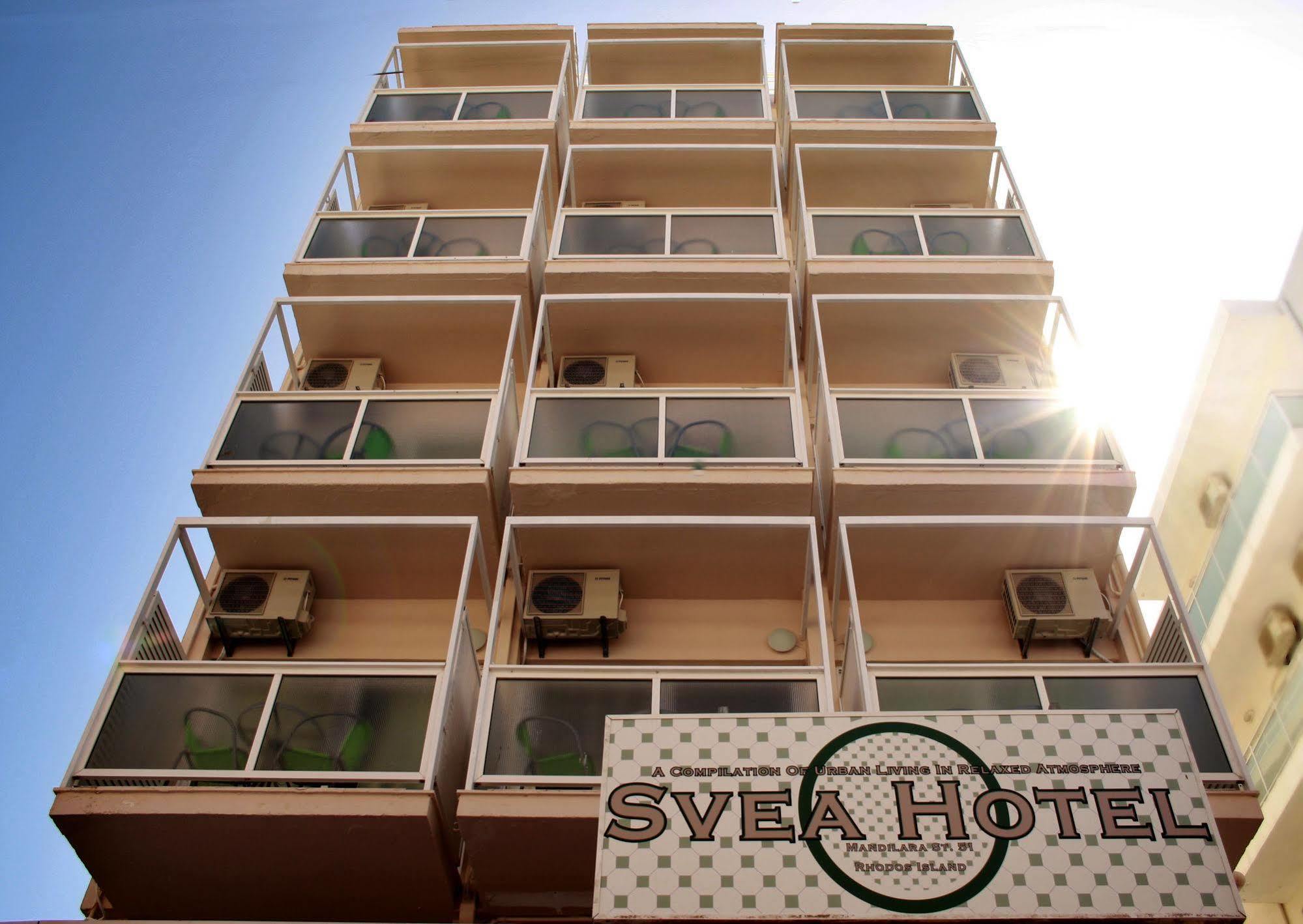 Svea Hotel Rhodes City Extérieur photo